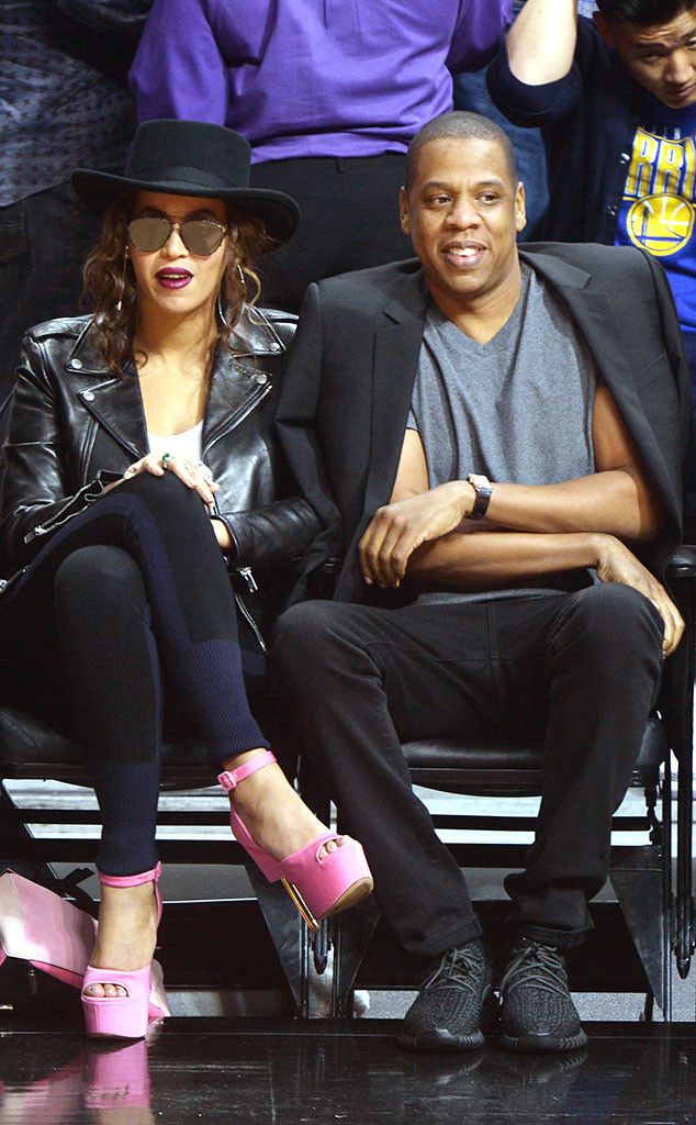 See Shoes of Beyonce for NBA Game