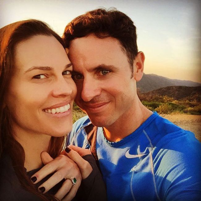 Hilary Swank and Ruben Torres got engaged