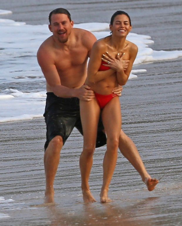 Channing Tatum And Jenna Dewan Have A Romantic Getaway In Hawaii