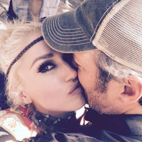 Gwen Stefani Kissed Her Birthday Boy In Front Of The Camera 