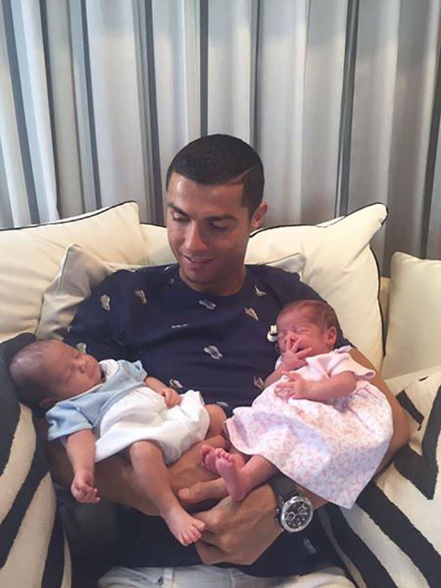 Cristiano Ronaldo's Twins 