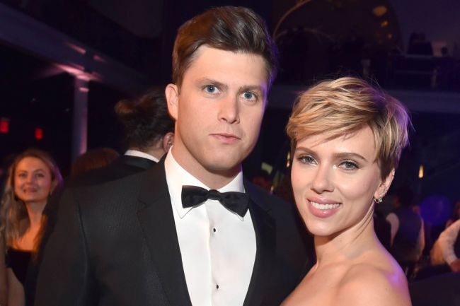 Scarlett Johansson And Colin Jost Show Up Together In Public