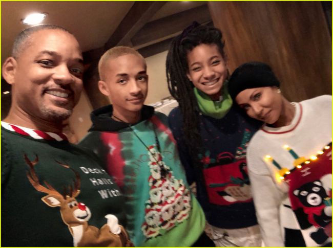 Will Smith Is Not Pleased With Jada Pinkett Smith's 'Ugly Ass' Christmas Sweaters