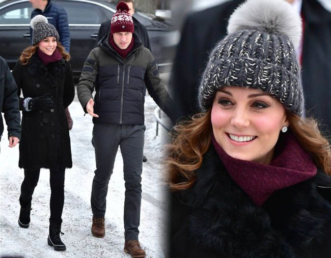 Prince William and Kate Middleton arrived in Stockholm