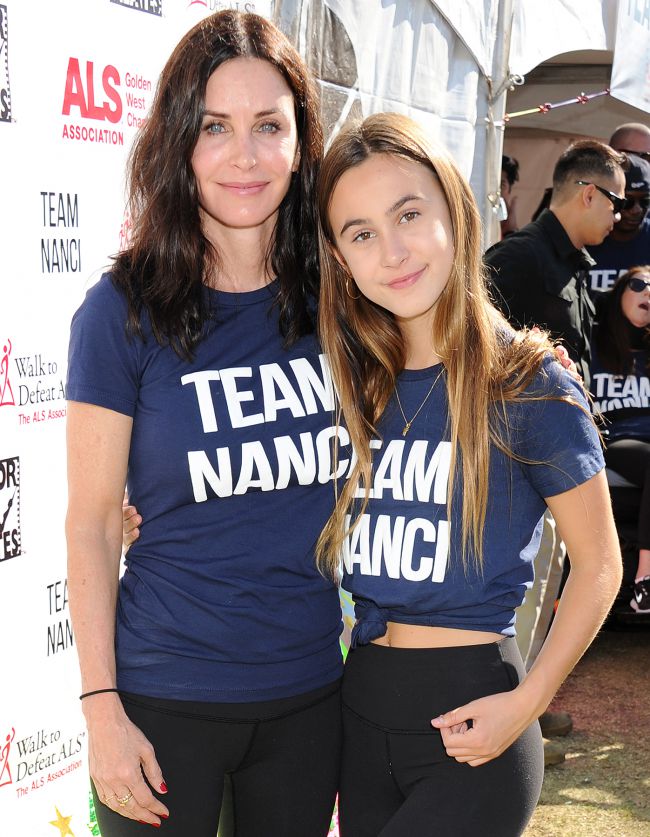 One Special Request From Courteney Cox To Her Daughter For Mother's Day