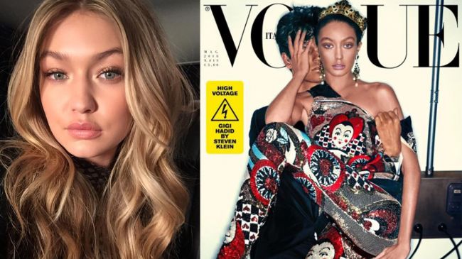 Gigi Hadid's Comments On Her Darker Skin On Vogue Italia Cover