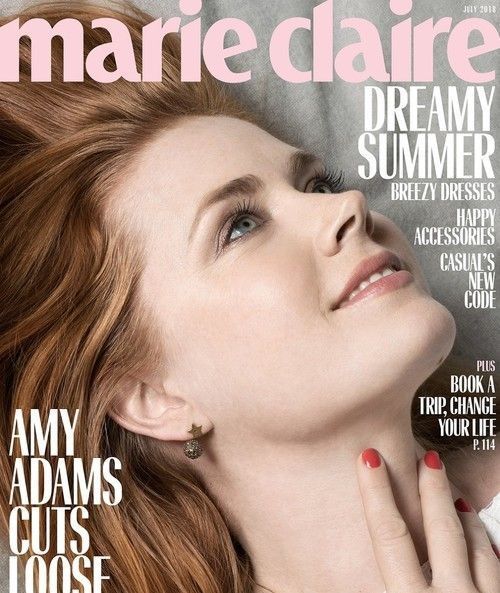 Amy Adams became the face of Marie Claire