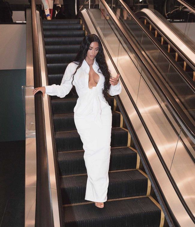 Kim Kardashian's new outfit really appealed to her fans
