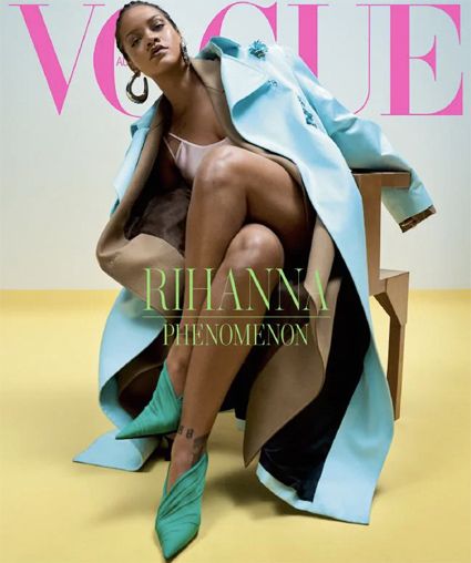 Rihanna starred in a hot photo set for Vogue