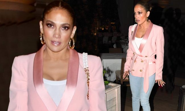 Jennifer Lopez is styling short jackets