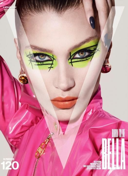 Bella Hadid posed for V Magazine