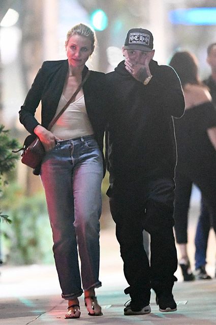 Cameron Diaz and Bungee Madden on a date in Beverly Hills