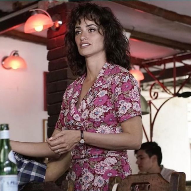 Penelope Cruz in a new look for the movie