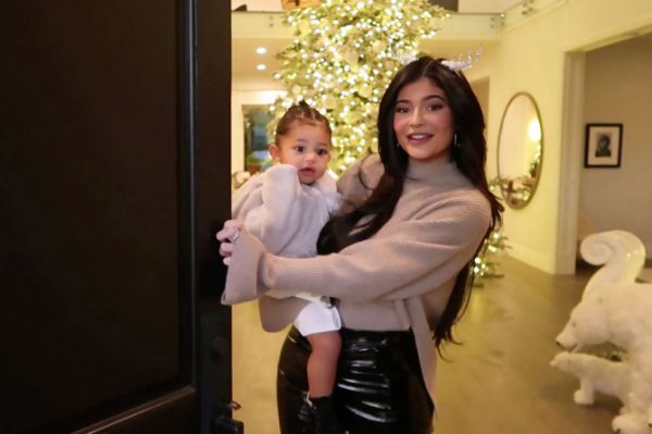 Kylie Jenner daughter received a Christmas gift at her home