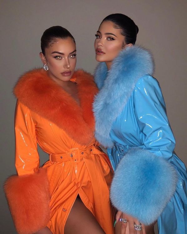 Kylie Jenner and her girlfriend wore incredible vinyl trench coats