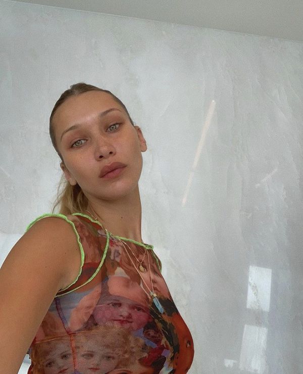 Bella Hadid was surprised by the 2000s-style top