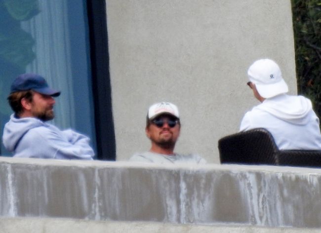 Leonardo DiCaprio spends time in Malibu with Bradley Cooper