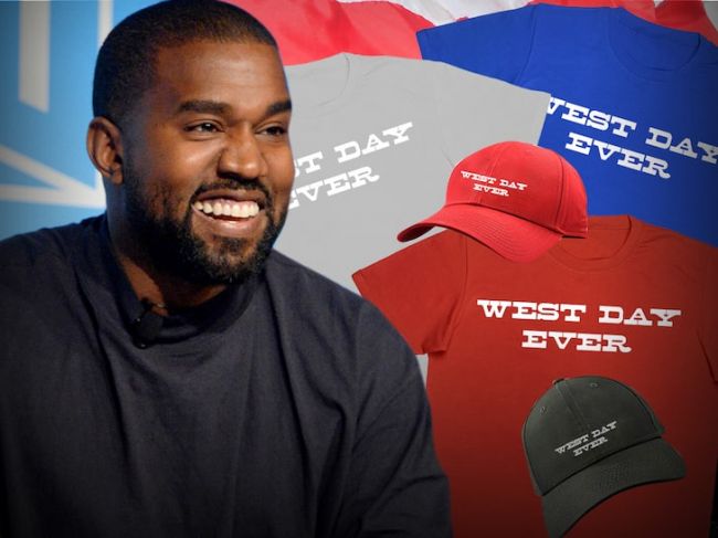Kanye West registers West Day Ever as a trademark