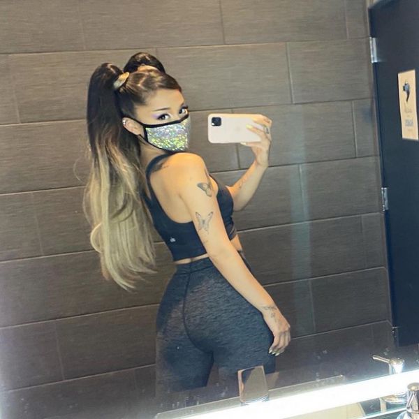 Ariana Grande shared the backstage of the new music video