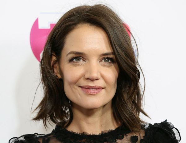 Katie Holmes captured on a date with her lover