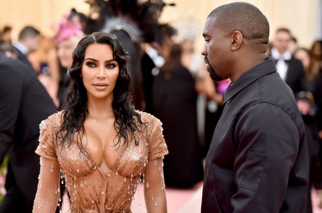 Kim Kardashian showed photos of her daughter